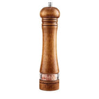 Salt & Pepper Grinder Solid Wood Adjustable Grind Window