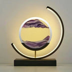 Sand Art Ornament Three-Color Dimming Plug-In