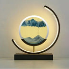 Sand Art Ornament Three-Color Dimming Plug-In