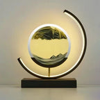 Sand Art Ornament Three-Color Dimming Plug-In