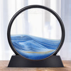 Sand Art Sculpture Rotating LED Mood Light