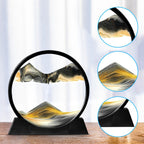 Sand Art Sculpture Rotating LED Mood Light