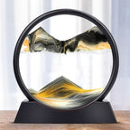 Sand Art Sculpture Rotating LED Mood Light