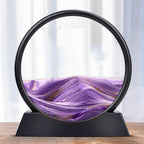 Sand Art Sculpture Rotating LED Mood Light