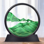 Sand Art Sculpture Rotating LED Mood Light