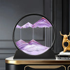 Sand Timer Decorative Glass & Natural Sand