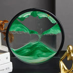 Sand Timer Decorative Glass & Natural Sand