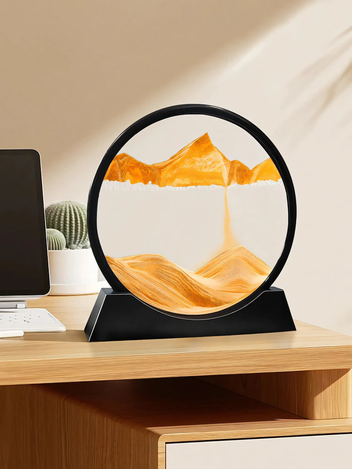 Sand Timer Decorative Glass & Natural Sand