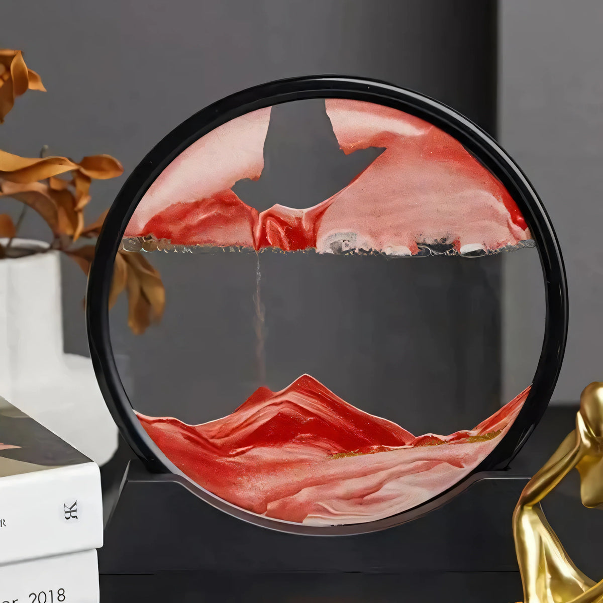 Sand Timer Decorative Glass & Natural Sand