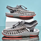 Sandals Braided Breathable Flexible Rubber Sole