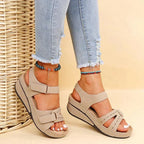 Sandals Contoured Arch Support Flexible Sole & Secure Straps