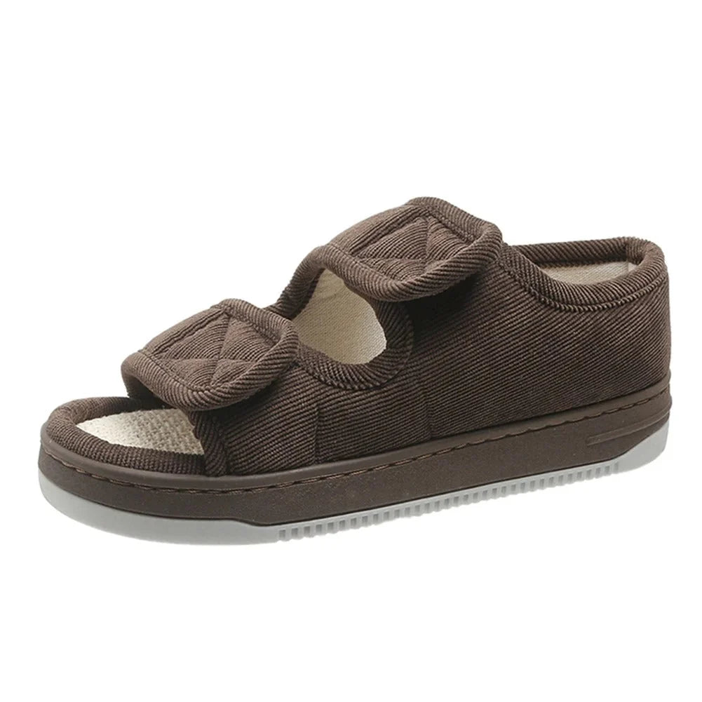 Sandals Extra Wide Adjustable Straps Soft Breathable Lining