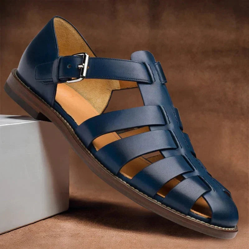 Sandals Men's Ergonomic Footbed & Arch Support Adjustable Buckle Straps