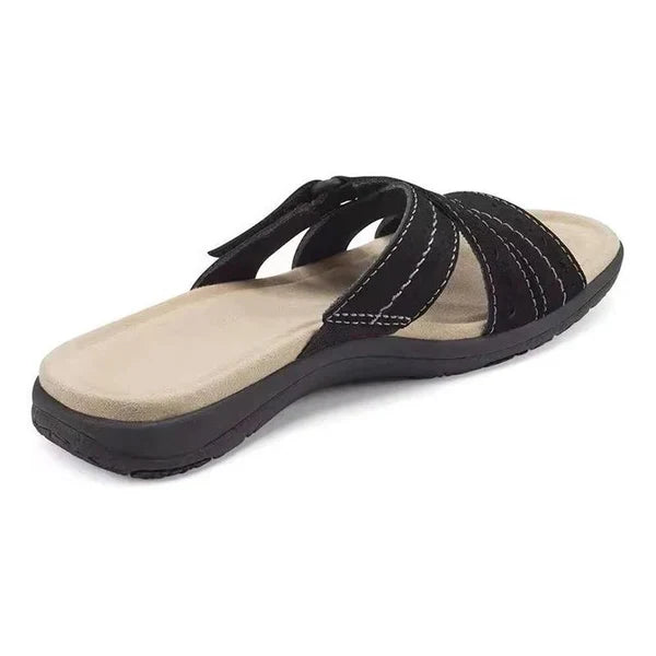 Sandals Orthopedic Contoured Footbed & Arch Support Adjustable Straps
