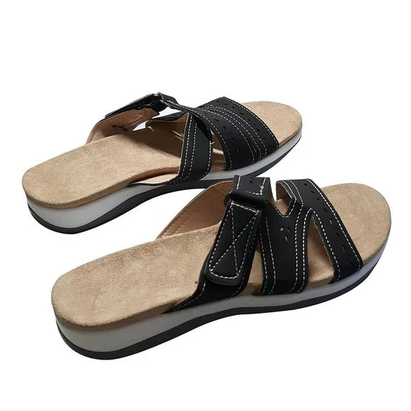 Sandals Orthopedic Contoured Footbed & Arch Support Adjustable Straps
