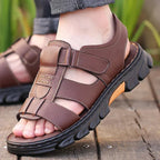 Sandals Orthopedic Footbed Genuine Leather & Breathable