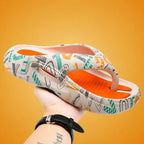 Sandals Slip-On Cushioned Sole Sport-Inspired Grip