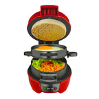 Sandwich Maker Non-Stick Plates & Auto Temp Control