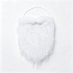 Santa Beard Long Curly Lightweight Synthetic & Adjustable Band