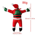 Santa Claus Figure 30cm Movable Arms Durable & Safe