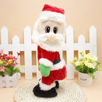 Santa Claus Figure Soft Plush Tabletop & Tree Accent