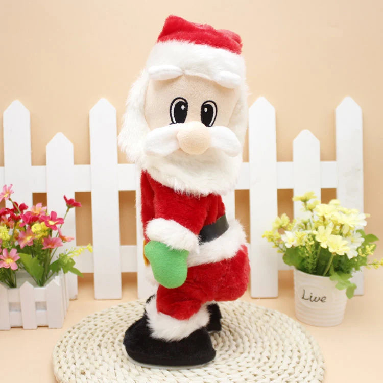 Santa Claus Figure Soft Plush Tabletop & Tree Accent