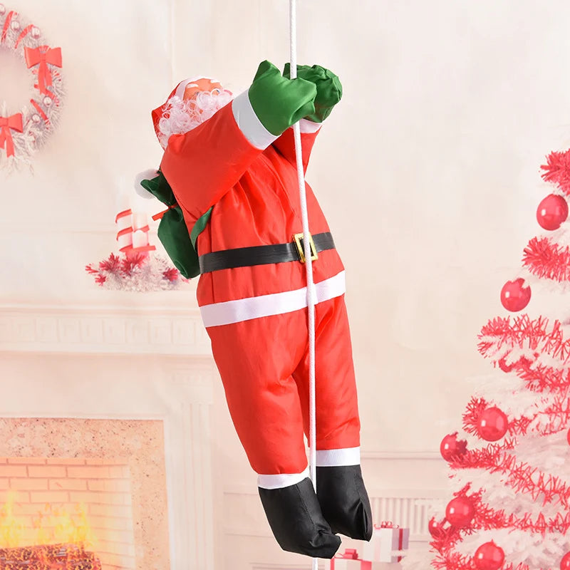 Santa Claus Figure Weather-Resistant Realistic 20 Inch