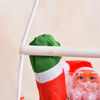 Santa Claus Figure Weather-Resistant Realistic 20 Inch