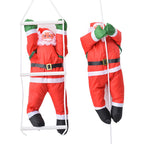 Santa Claus Figure Weather-Resistant Realistic 20 Inch