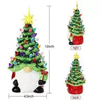 Santa Claus Figurine Christmas Tree Indoor & Outdoor