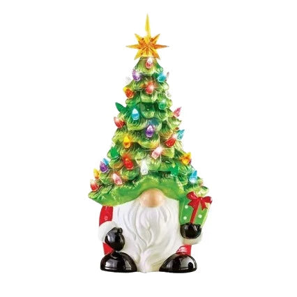 Santa Claus Figurine Christmas Tree Indoor & Outdoor