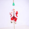 Santa Claus Figurine Fabric With Reflective Ornament