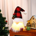 Santa Claus Figurine LED Lit Easy Care Fabric