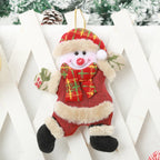 Santa Claus Ornament Plush With Hanging Loop