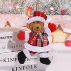 Santa Claus Ornament Plush With Hanging Loop