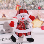 Santa Claus Ornament Plush With Hanging Loop