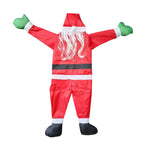 Santa Costume Inflatable Quick Inflate Adult Red