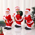 Santa Doll Plush Fabric Fluffy Beard Indoor & Outdoor