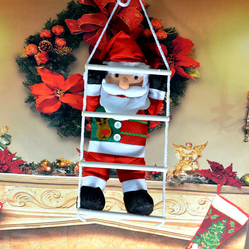 Santa Figure 24 Inch Rope Hanging
