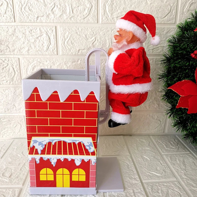 Santa Figure Animated Electric Climbing Indoor Outdoor