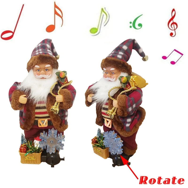 Santa Figure Animated & Musical Posable