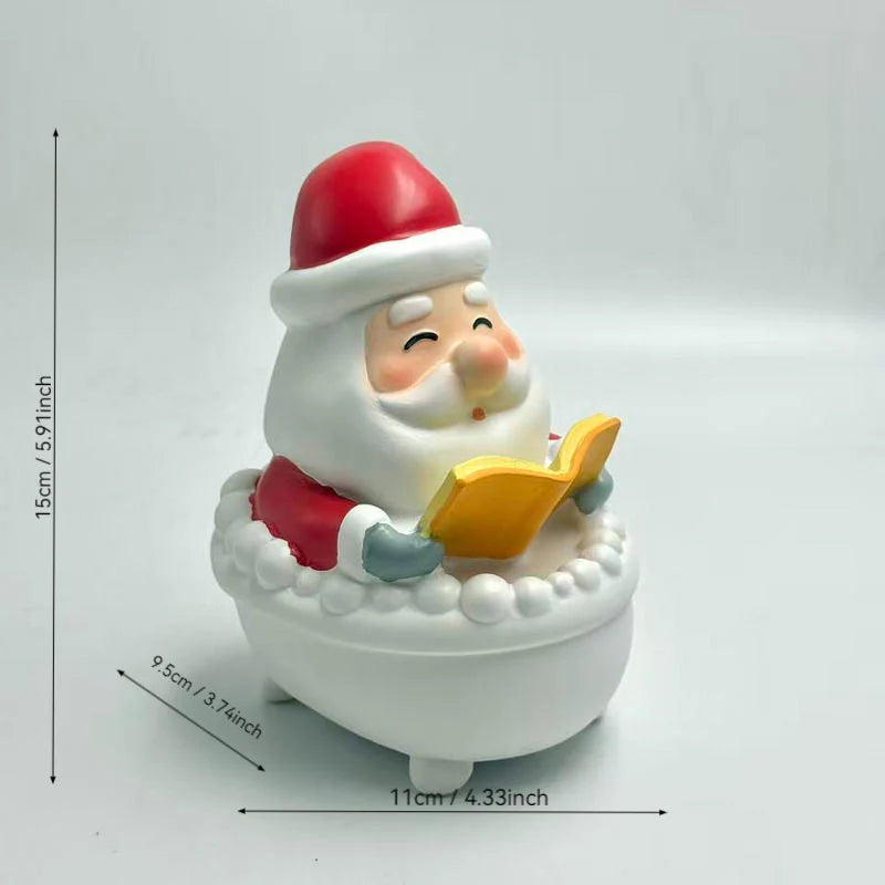 Santa Figure Durable Plastic Detailed Design