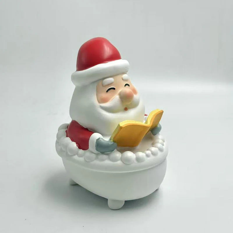 Santa Figure Durable Plastic Detailed Design