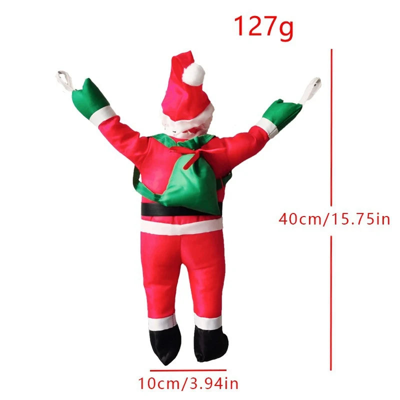 Santa Figure Movable Arms 30 cm Classic Design