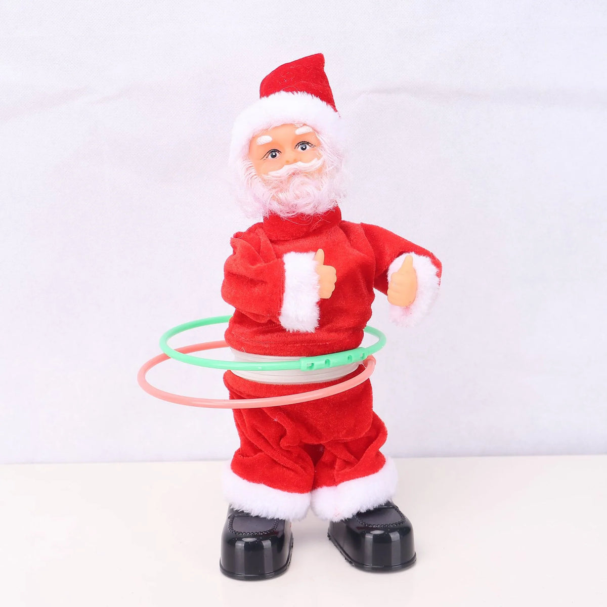 Santa Figurine Detailed Design Durable Tabletop Decor