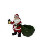 Santa Figurine Hand-Painted Mantel & Tabletop Decor