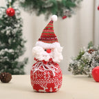 Santa Figurine Handcrafted Fabric Tabletop Decor