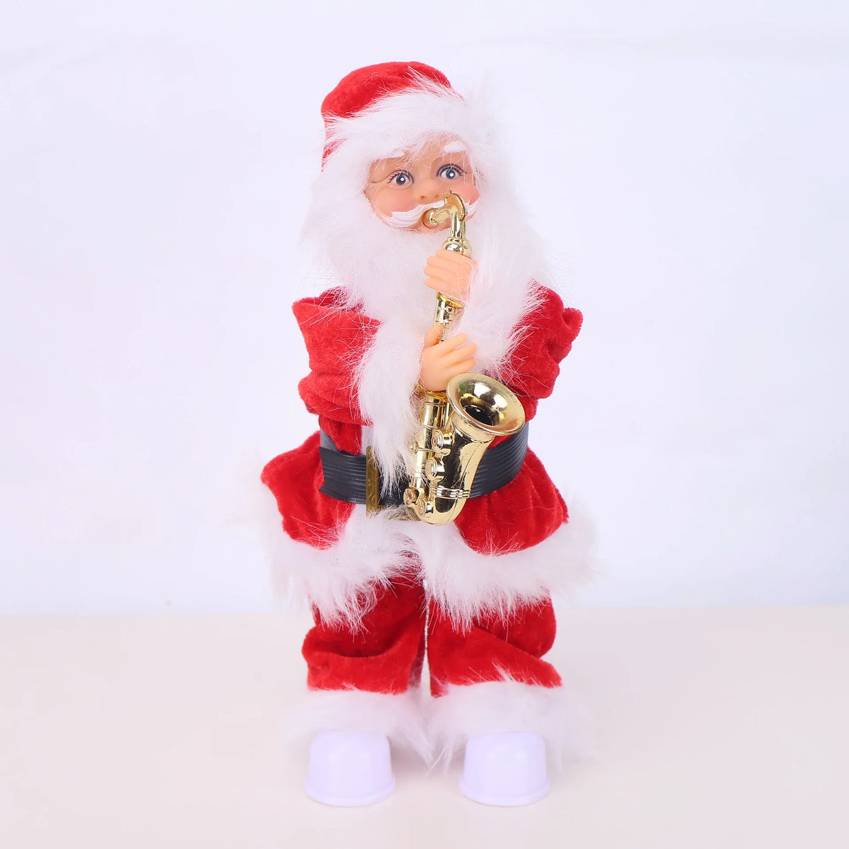 Santa Figurine High-Detail With Lollipop