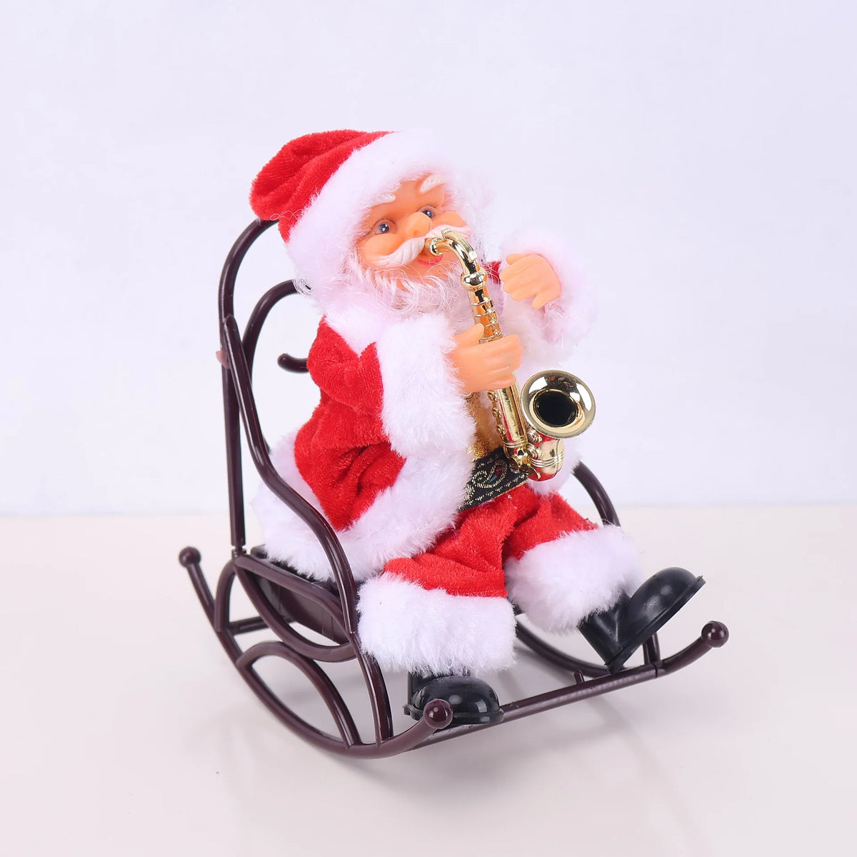 Santa Figurine High-Detail With Lollipop