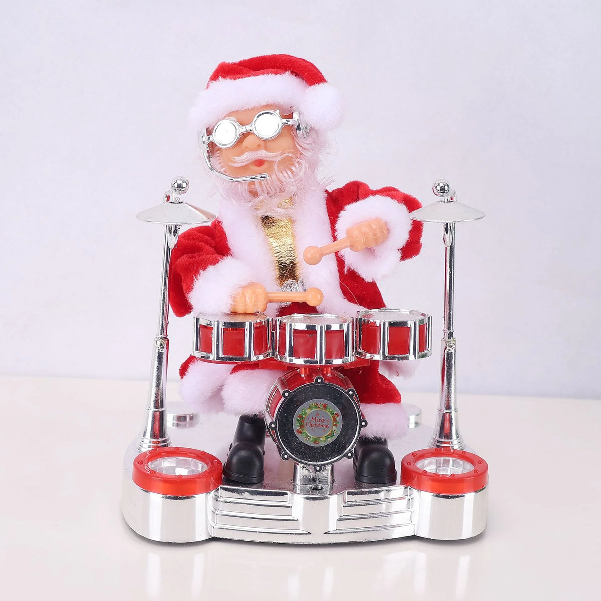 Santa Figurine High-Detail With Lollipop